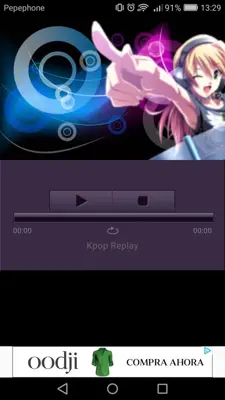 Música Anime Radio android App screenshot 1