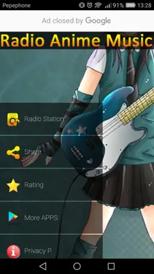 Música Anime Radio android App screenshot 6